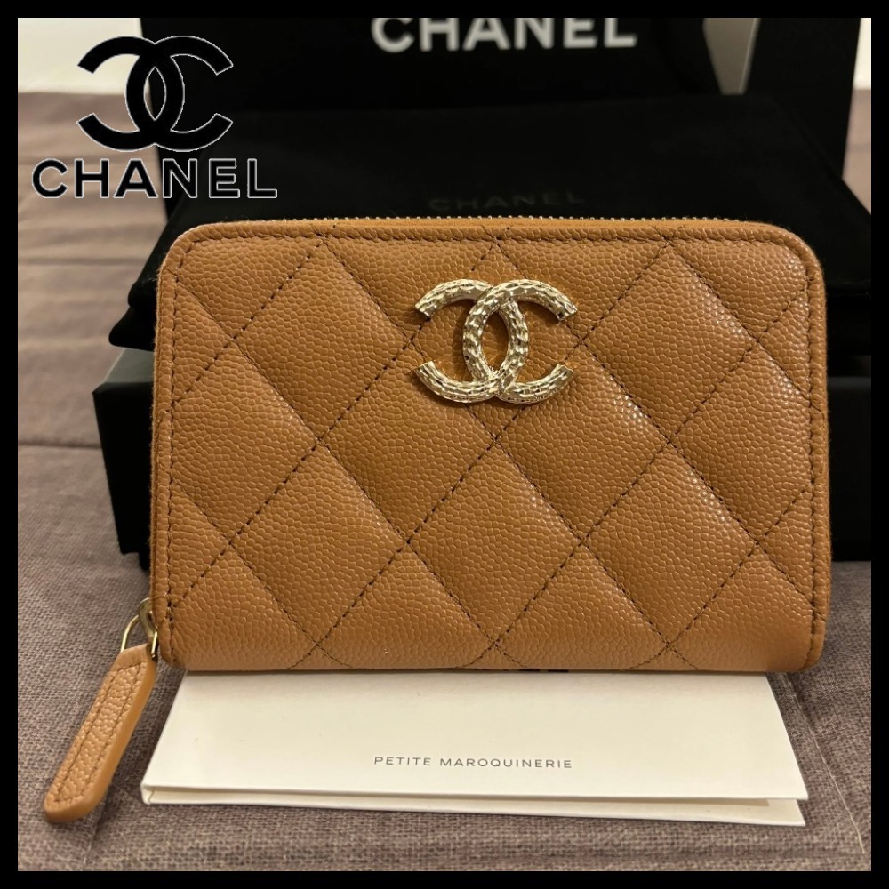 【裏地がおしゃれ☆】CHANEL コインパース