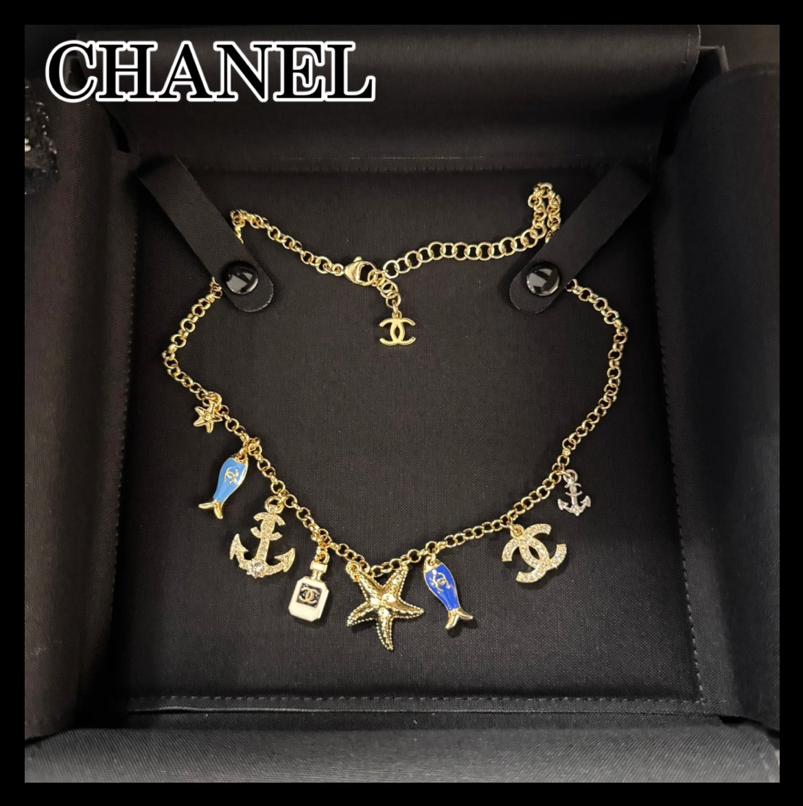 《豪華なマリンモチーフが輝く♪》25C限定★CHANEL ネックレス
