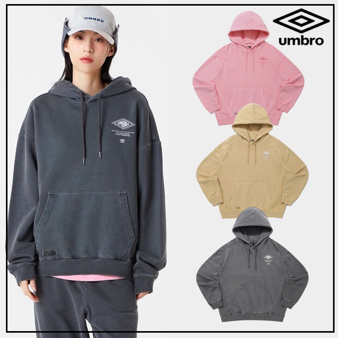 韓国*UMBRO■新作*ユニセックス ロゴフーディー 韓国*UMBRO□新作*ユニセックス ロゴフーディー (UMBRO/パーカー