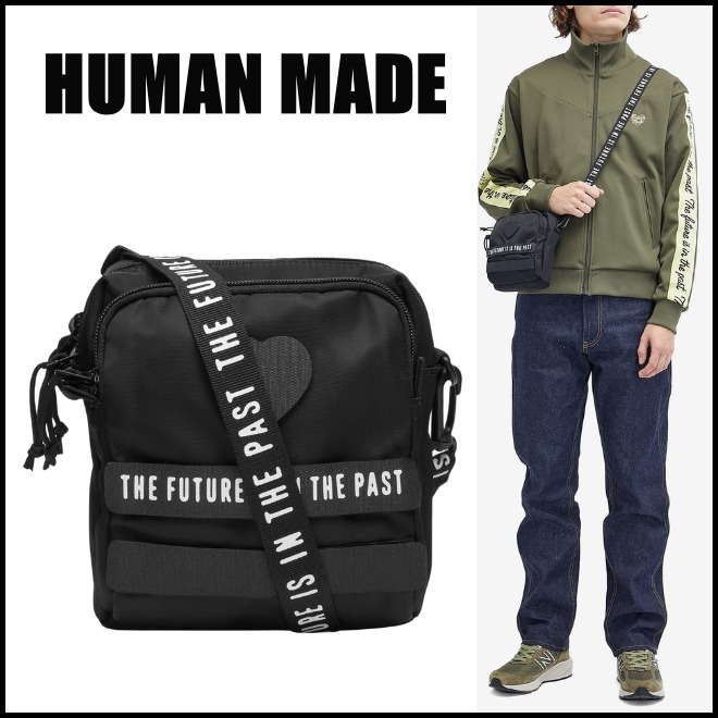 【Human made】 Military Larher Pouch Bag ※送関込