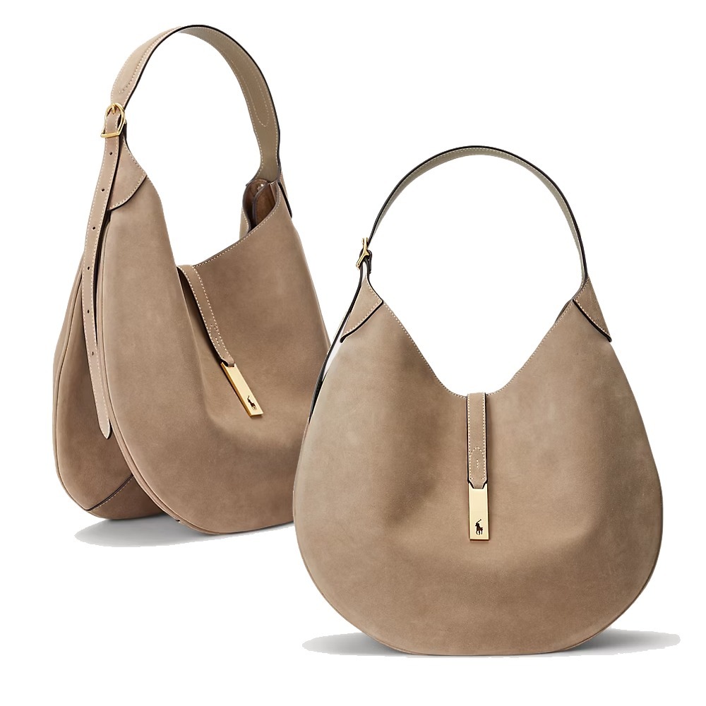 PRL★POLO ID Suede Large Shoulder Bag★人気早期完売