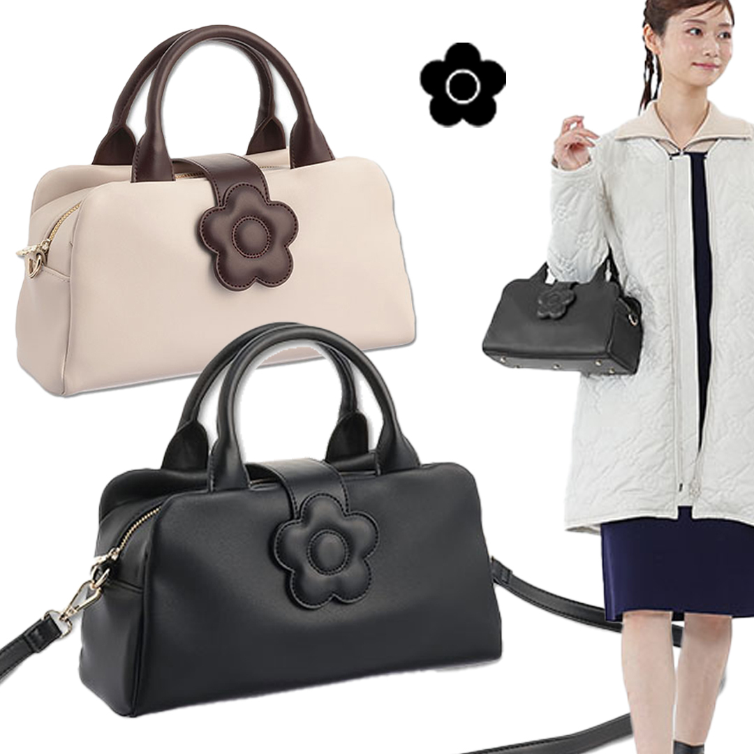 【国内発送】MARYQUANT フラップデイジー 2WAYミニトート バッグ