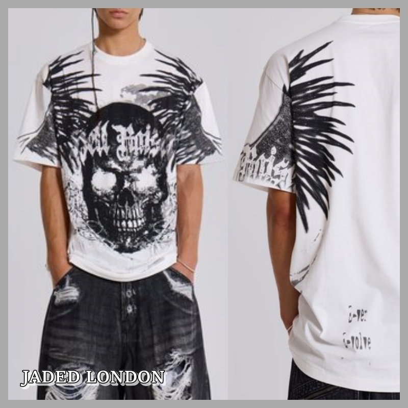 【JADED LONDON】Grave Diamonte Baggy Tシャツ 関税・送料込み
