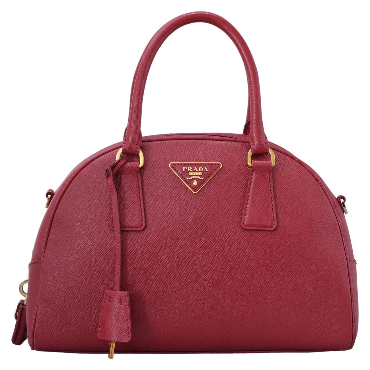 PRADA サフィアーノ トートバッグ レッド