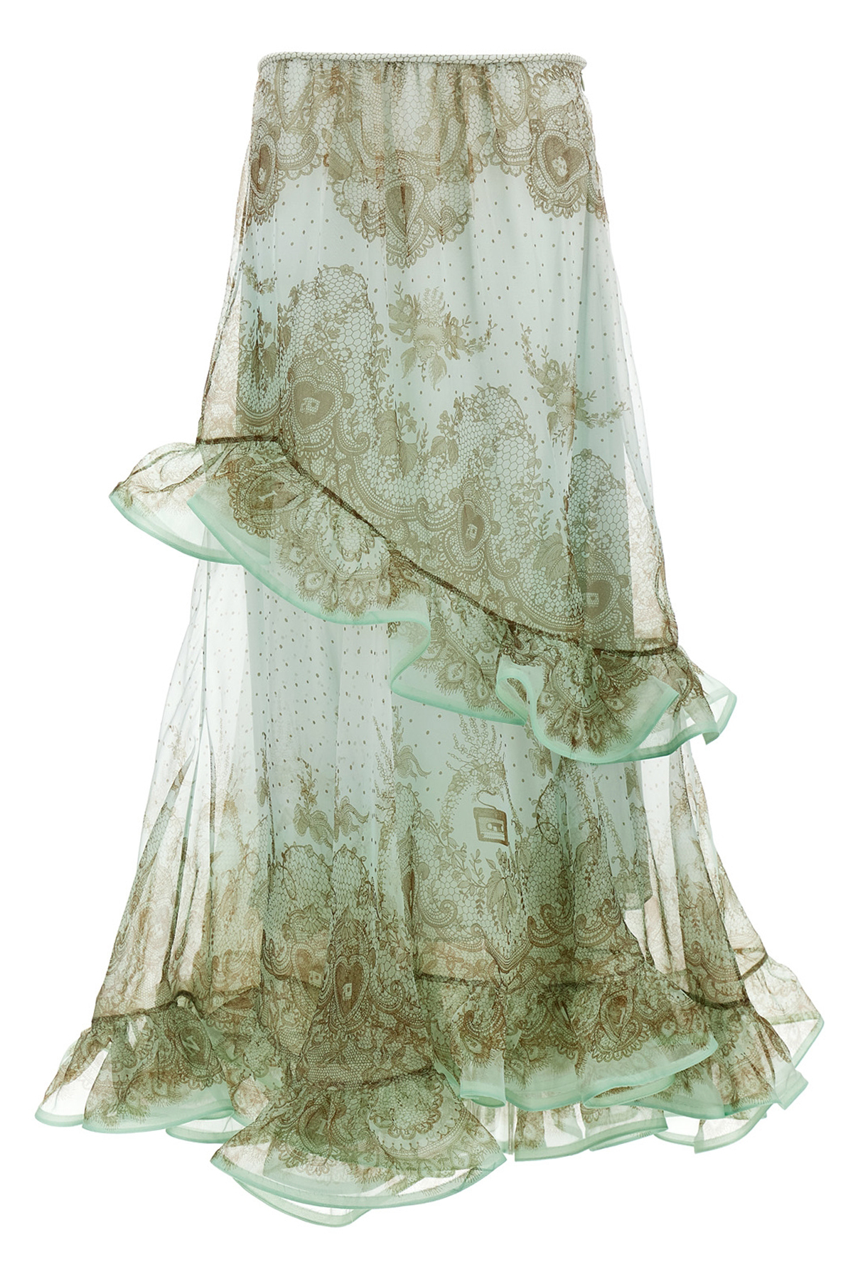 【関税込み】ZIMMERMANN 'Crush Flutter Maxi' skirt
