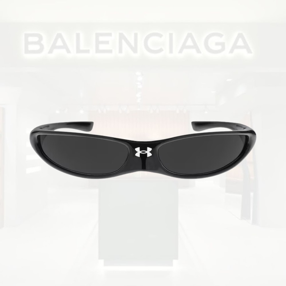 送料込+BALENCIAGA+Under Armour Rectangle サングラス