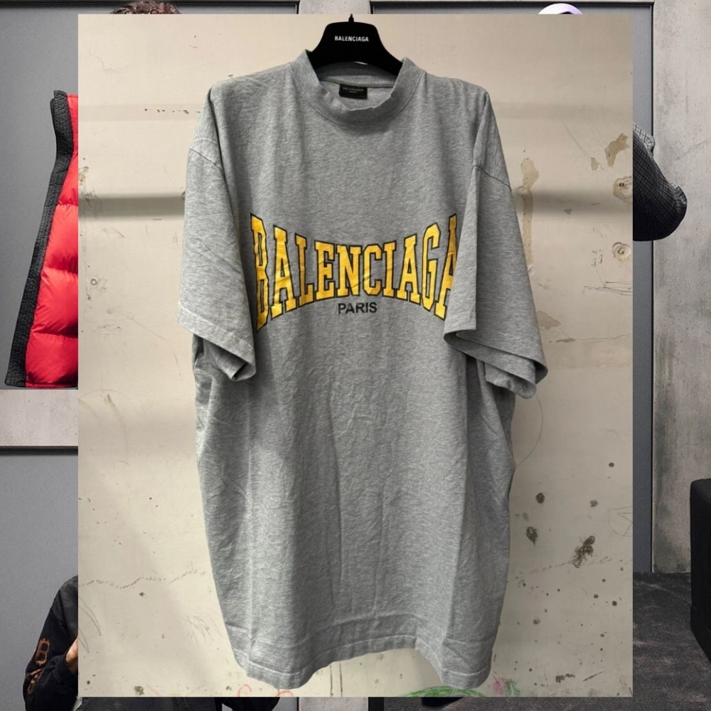 品格 バレンシアガ Tシャツ BOXING クルーネック オーバーサイズ