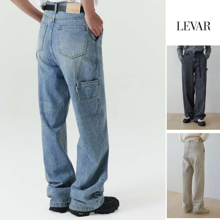 LEVAR★Relaxed Carpenter Denim レレギュラー ワイド フィット