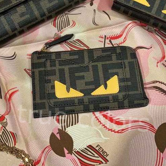 FENDI 25cruise モンスターアイズ FFファブリック カードケース