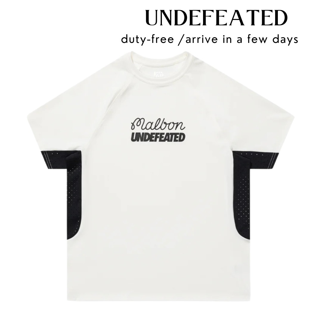 【UNDEFEATED】MALBON X UNDEFEATED PERFORMANCE BREATHABLE TEE