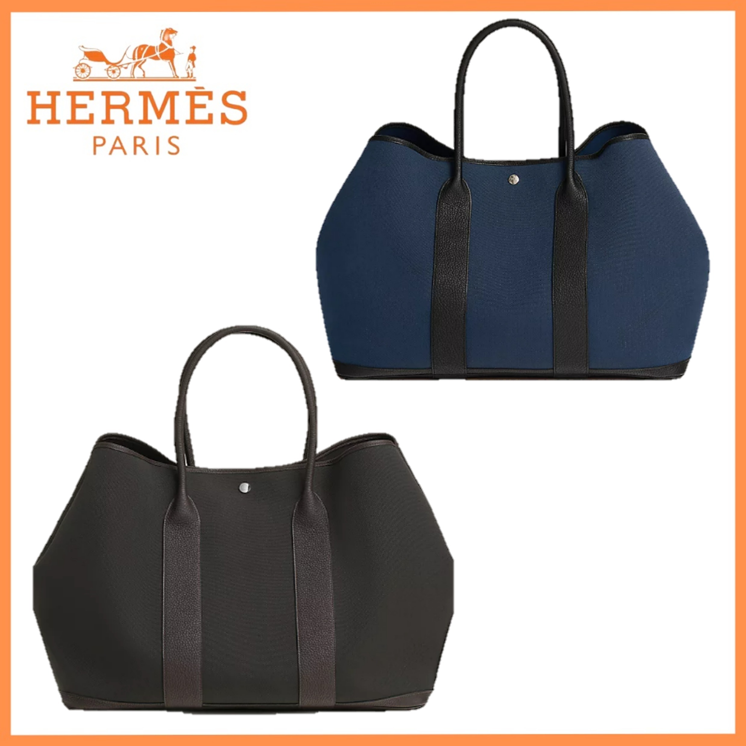 エレガント★【HERMES】ガーデンパーティー49トラベルバッグ