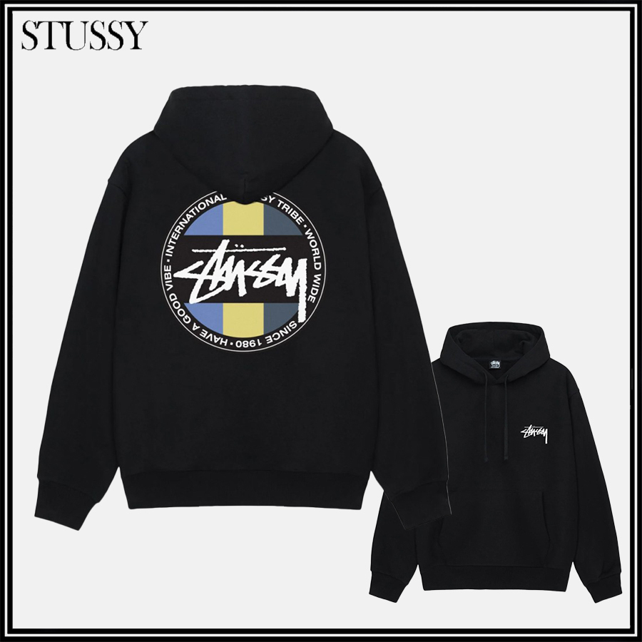 ★STUSSY★CLASSIC DOT HOODIE フーディ★追跡可
