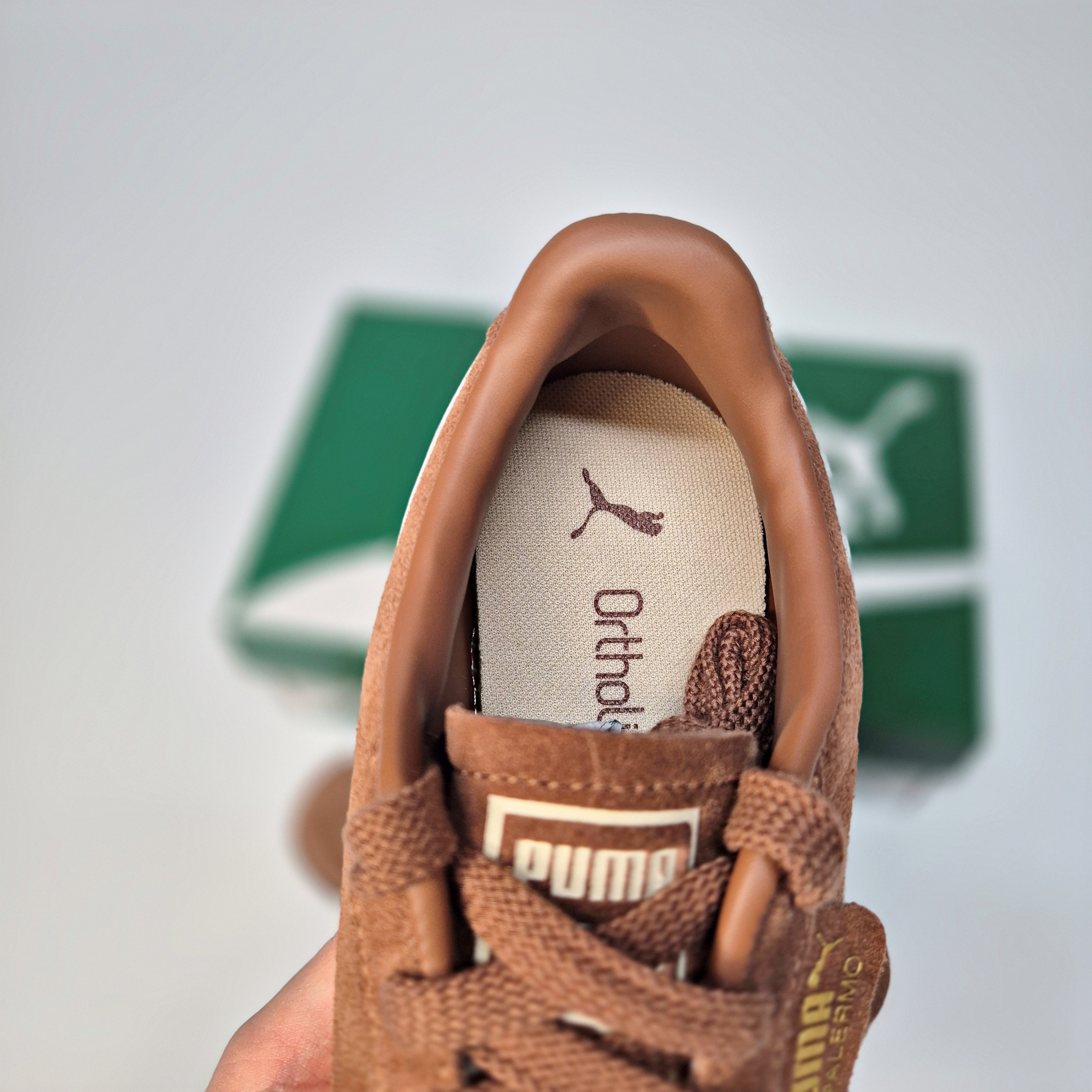 ◆PUMA◆PALERMO BROWN MUSHROOM SUGARED ALMOND_PKI39646356 ◇正規品◇PUMA PALERMO BROWN MUSHROOM SUGARED ALMOND◇人気