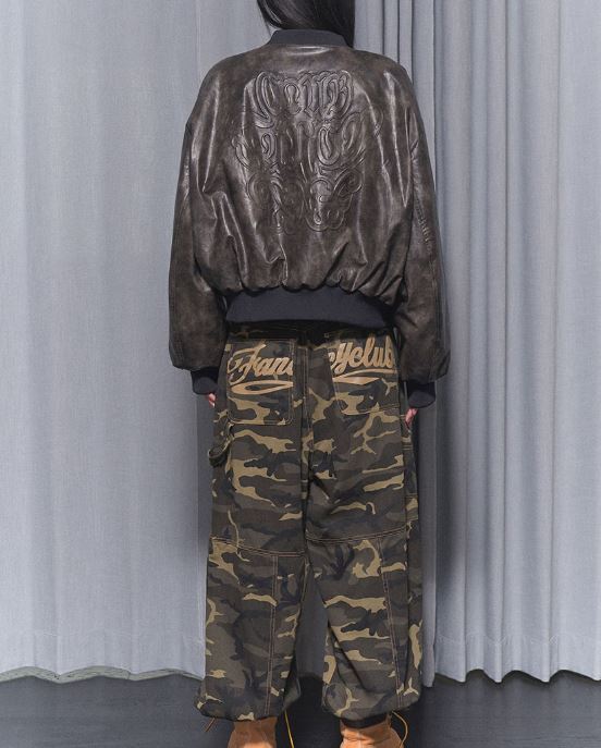 [NASTY FANCY CLUB] Quilting Reversible Embo Jumper★