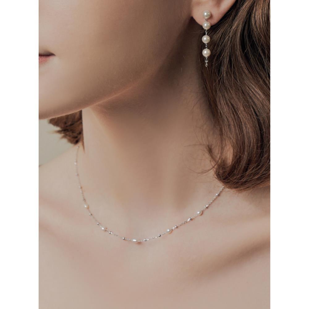 ネックレス・ペンダント +ENGBROX+ silver925 clara pearl necklace EBNL22005