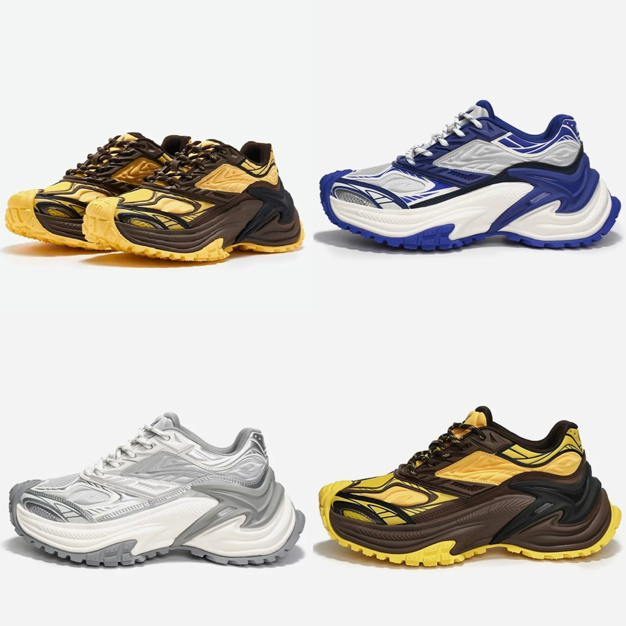 国内で当店のみ OGR - Rattlesnake Series Mesh Dad Sneakers