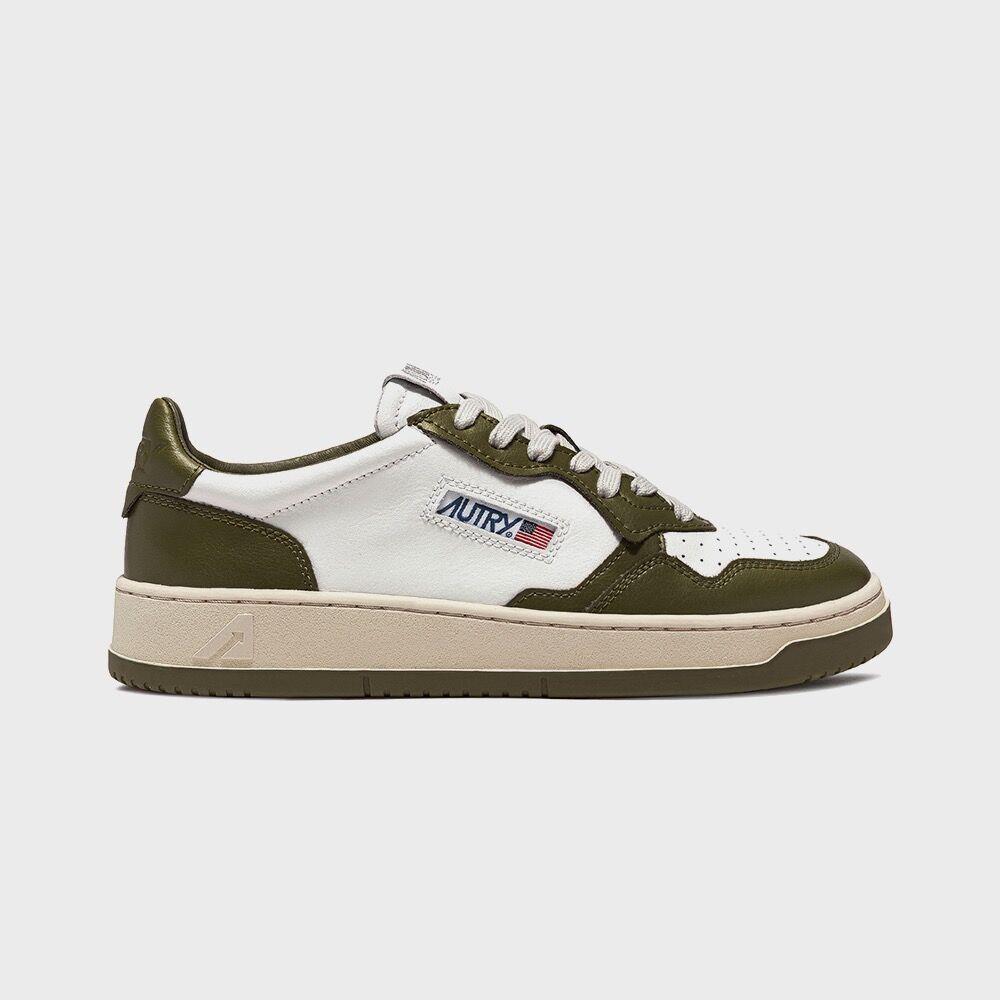 スニーカー AUTRY Medalist sneakers in leather olive