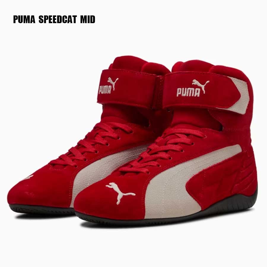 PUMA★SPEEDCAT MID★兼用★レッド系