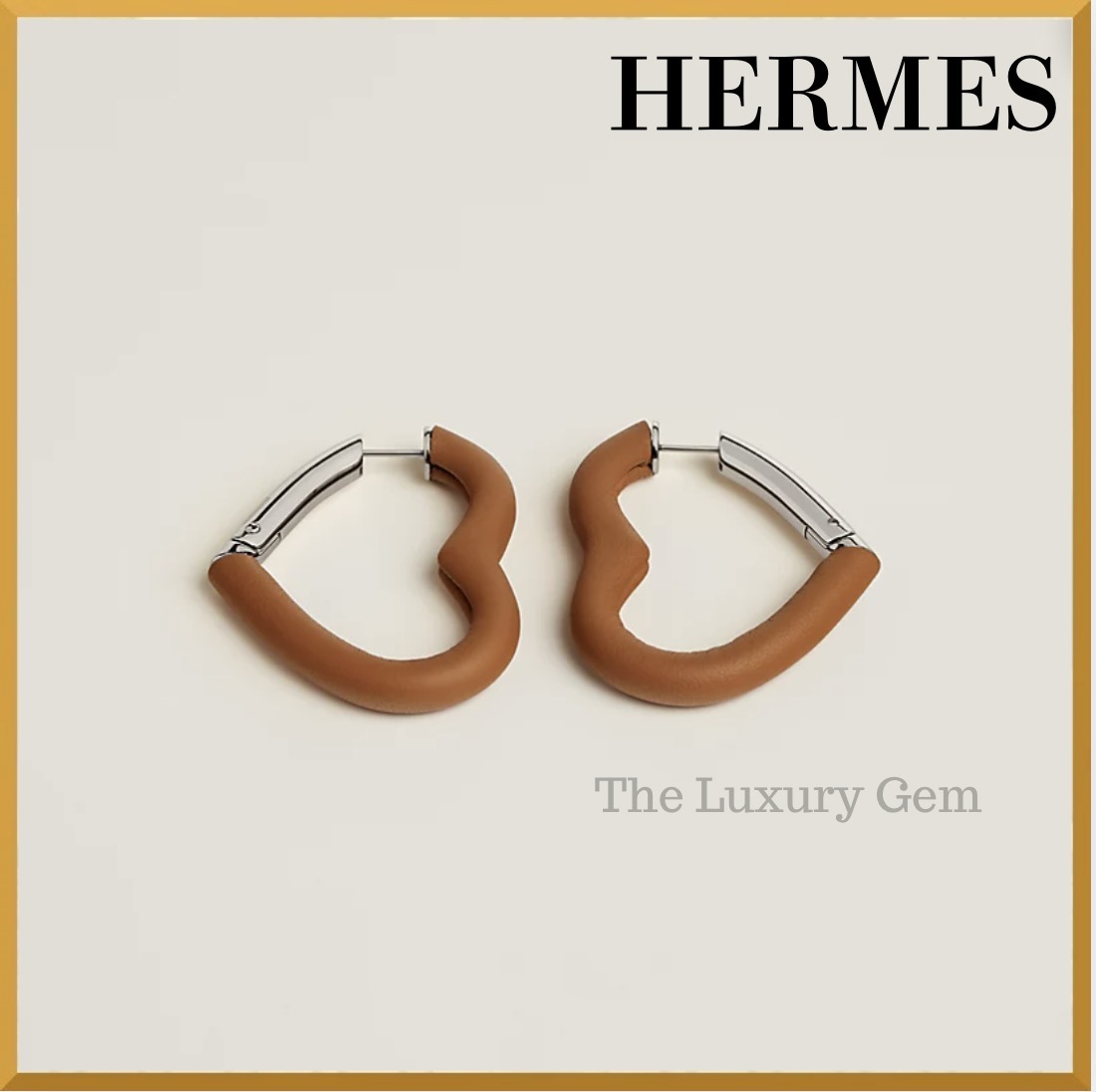 人気【HERMES】イヤリング オー クール デュ フォーブール