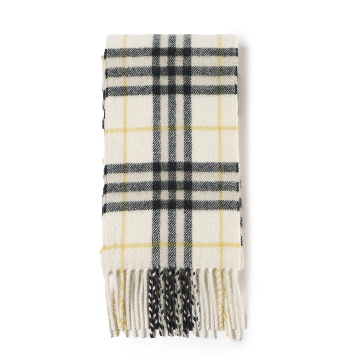 【ギフトに最適】BURBERRY チェック カシミヤ マフラー