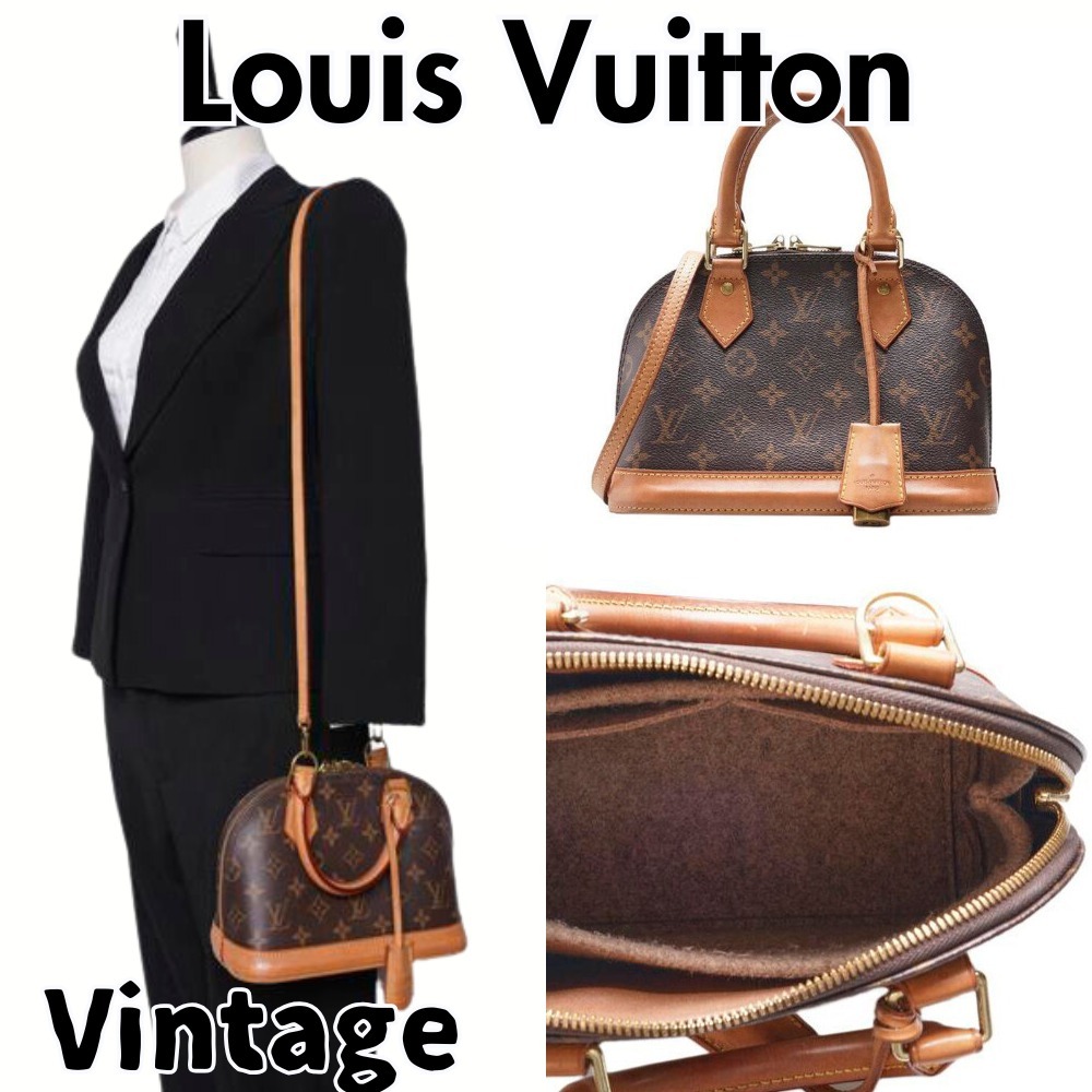 【ヴィンテージ】RankB☆LouisVuitton モノグラム アルマ トート