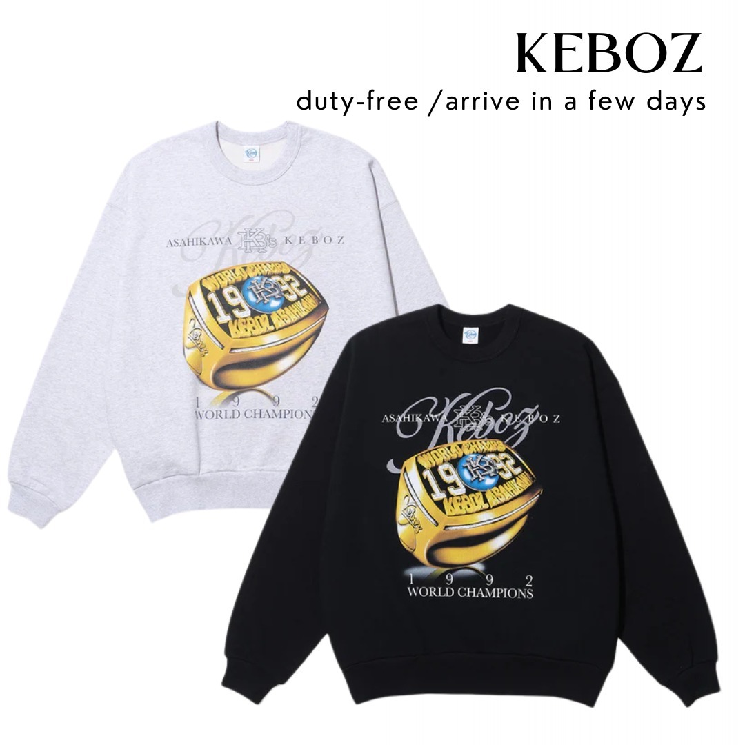 【KEBOZ】CRS SWEAT CREWNECK