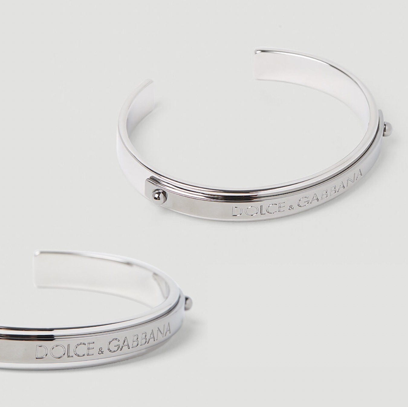 【ギフトに最適】 Dolce & Gabbana ロゴ ブレスレット