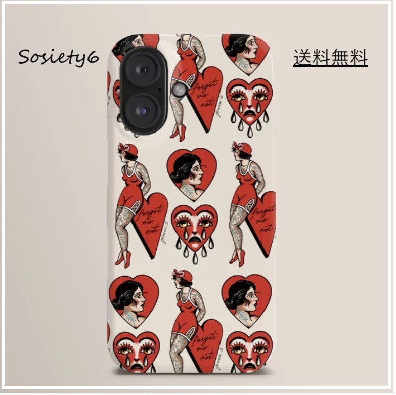 Society6  iPhoneケース  ハート