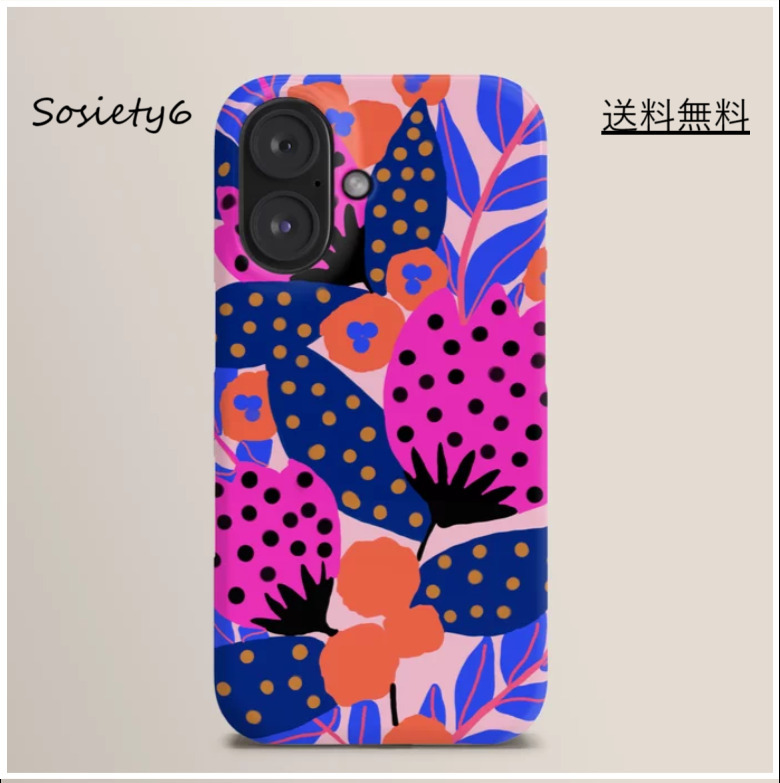 Society6  iPhoneケース  カラフル パーティー 北欧 モダン