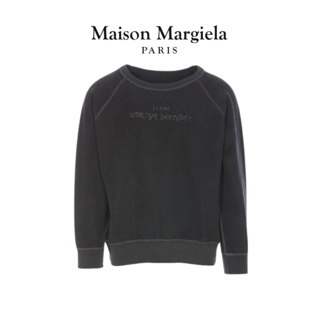 関税・送料込み【MAISON MARGIELA】ロゴ スウェットシャツ