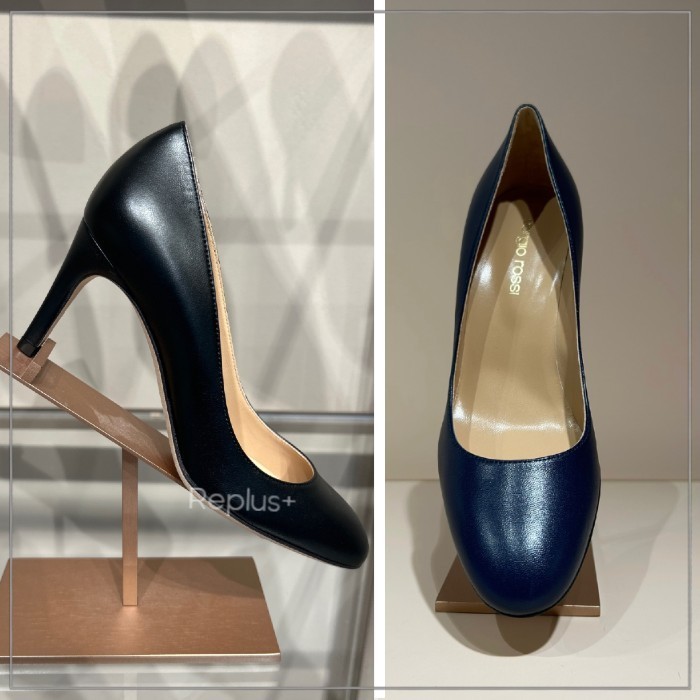 【Sergio Rossi】Madame Pump ナッパ 黒 75ｍｍ ピンヒール