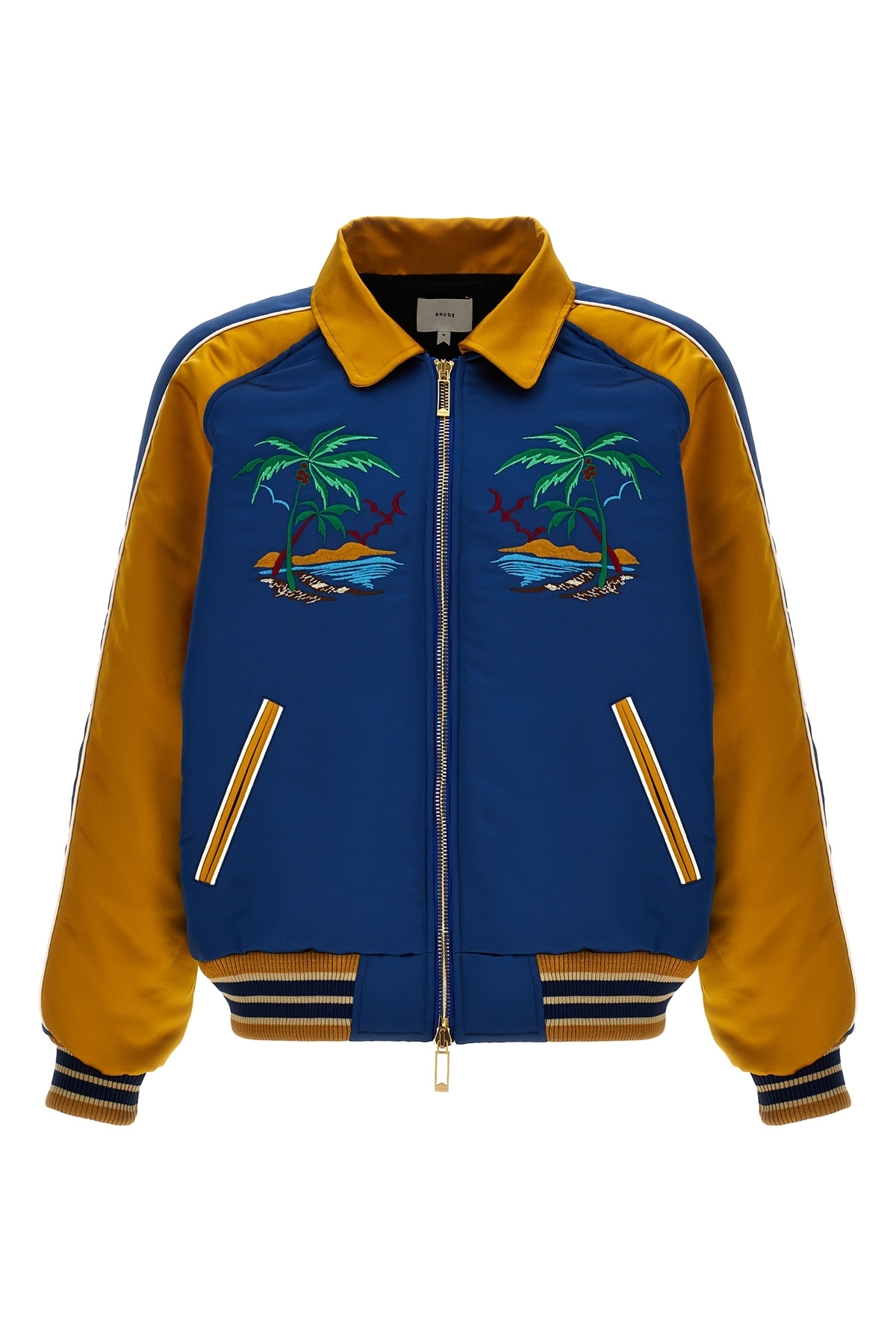 【関税込み】RHUDE Palm Eagles Souvenir' bomber jacket