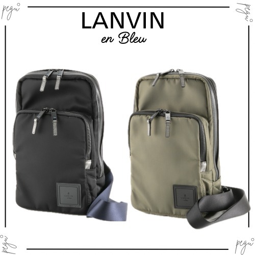 【LANVIN en Bleu】国内発送 ボディバッグ ワンショルダー