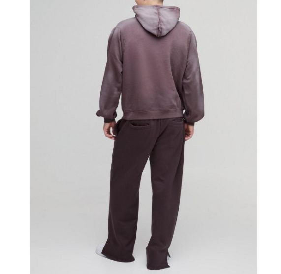 boohoo MAN★長袖 オーバーサイズ プルオーバー ロゴ パーカー boohoo MAN☆長袖 オーバーサイズ プルオーバー ロゴ パーカー