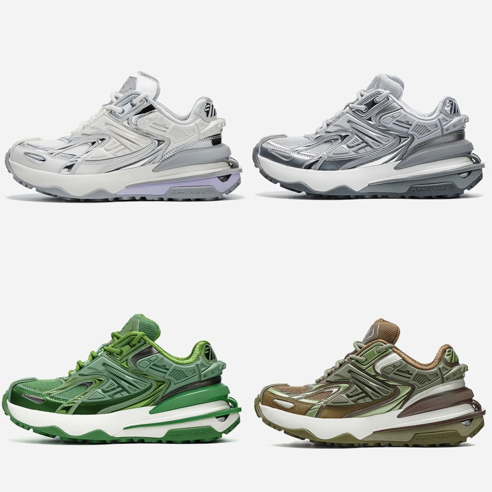 国内で当店のみ OGR - Chameleon Series Mesh Dad Sneakers