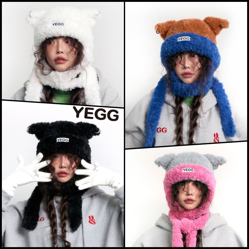 【YEGG】Piercing wing scarf hat スカーフ ハット