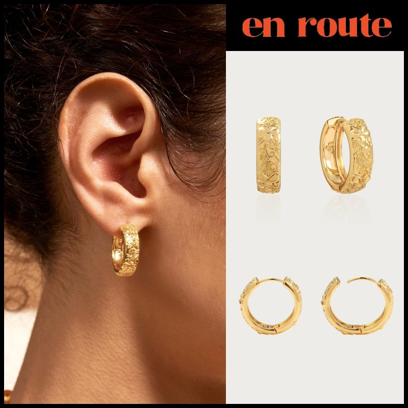 関税/送料込み【en route】18K蘭セレナーデ イヤリング