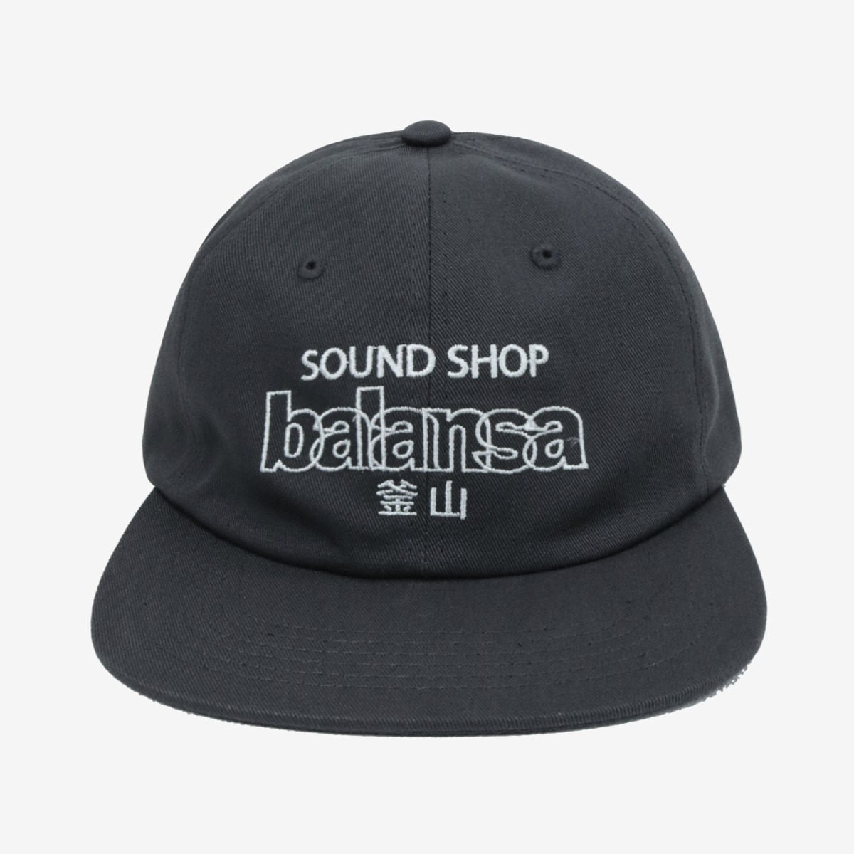 BALANSA SSB LOGO COTTON CAP (Charcoal)/韓国 キャップ
