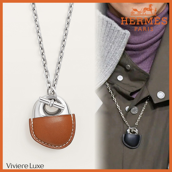 *洗練と高級感♪*【HERMES】Galet Gaine ネックレス