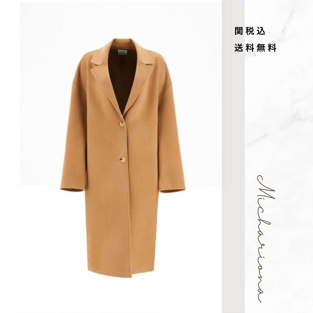 TOTEME ダブルコクーンコート camel