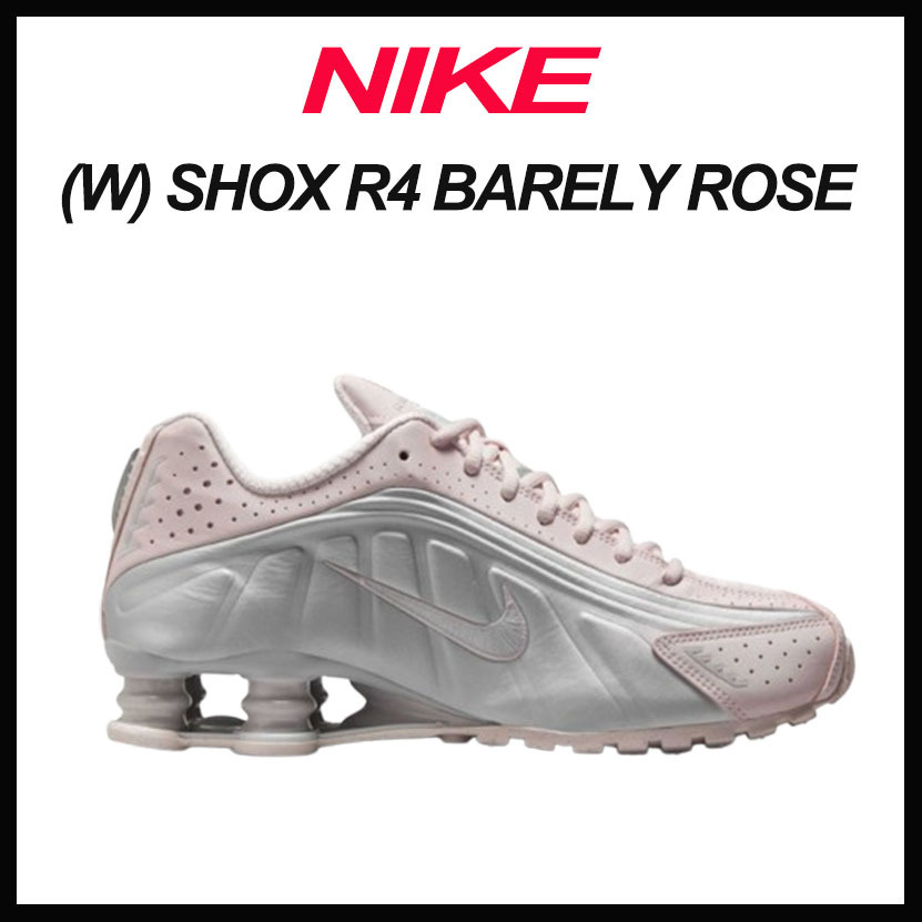 人気 ☆NIKE☆ (W) SHOX R4 BARELY ROSE