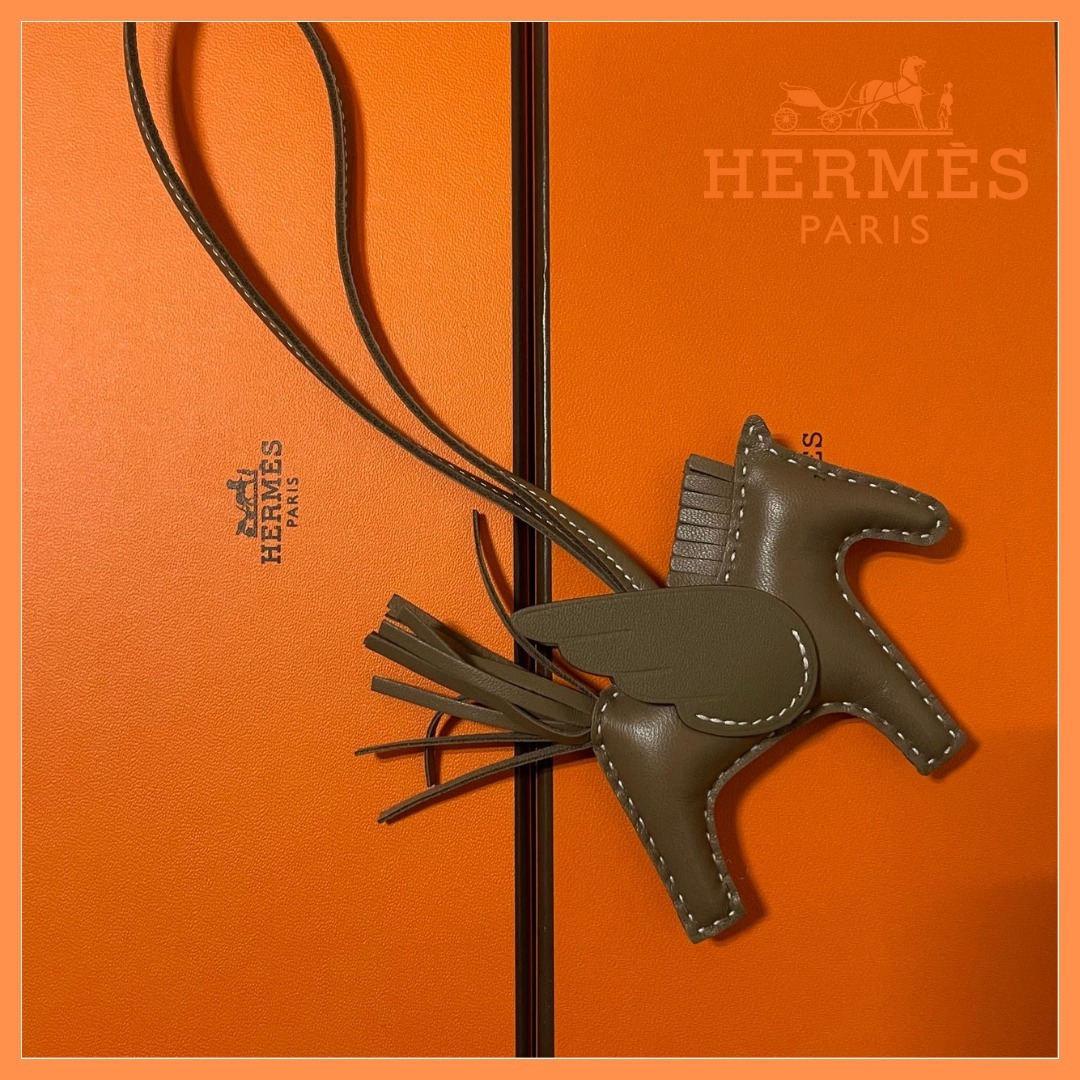 【希少】HERMES ロデオ PM バッグペガサスチャーム