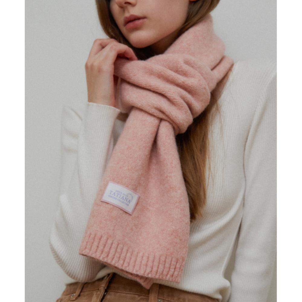 マフラー・ストール TATIANA Refined knit muffler MF8106 8 colors