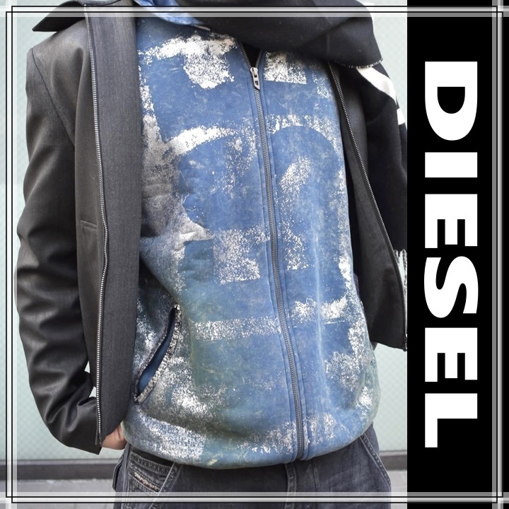早い者勝ち!! DIESEL ◆ ジップアップスウェット｜S-LOXTY-ZIP
