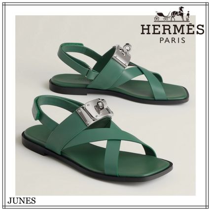 【クール】◆HERMES◆Ines サンダル ines HERMES(エルメス) サンダル・ミュール(レディース) - 海外