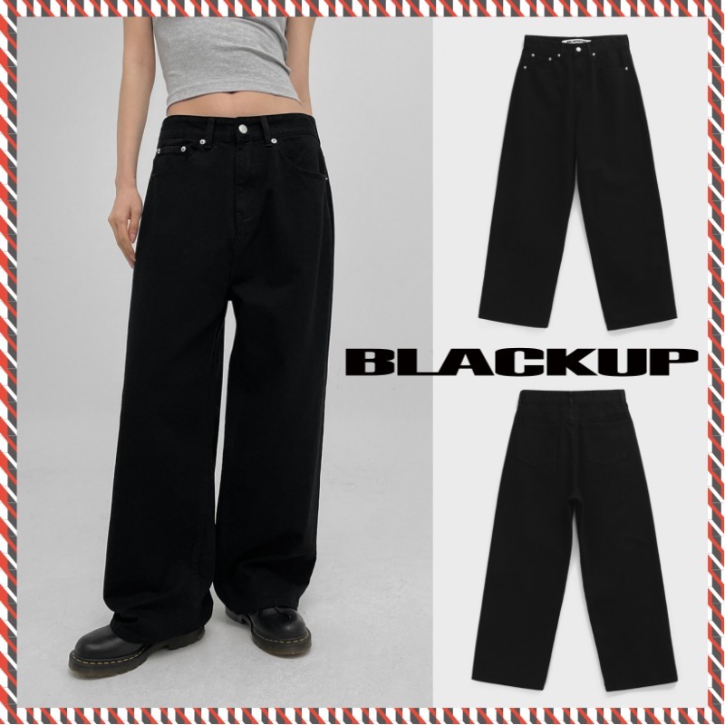 【BLACKUP】Sold Wide Cotton Pants