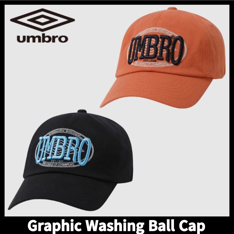 【UMBRO】Graphic Washing Ball Cap ★送料・関税込★