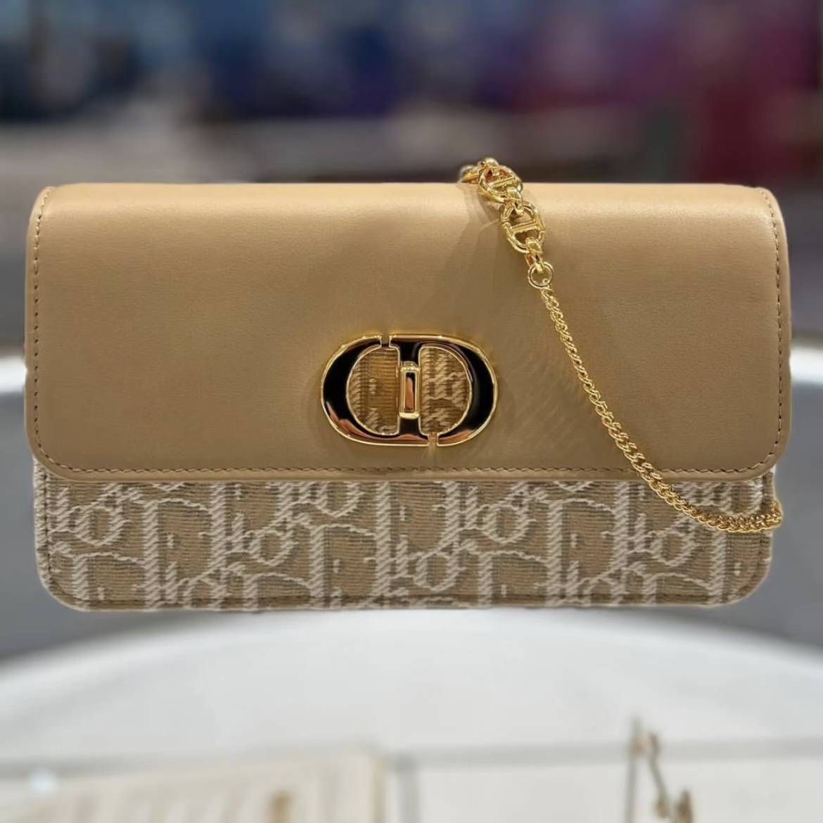 【可愛い♪エレガント】Dior Miss Caro チェーンポーチ