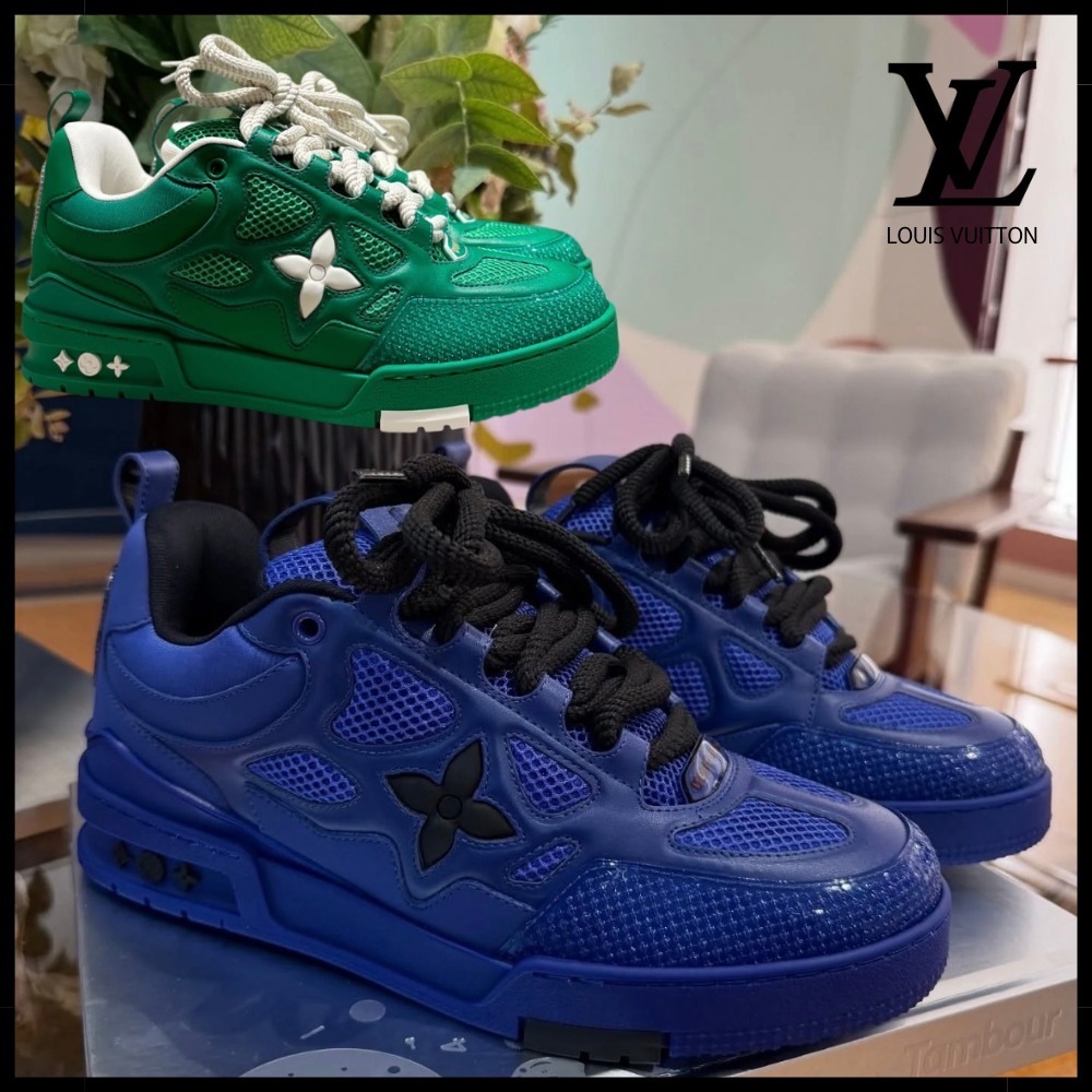 【ビビッドカラー】Louis Vuitton スケート・ライン スニーカー
