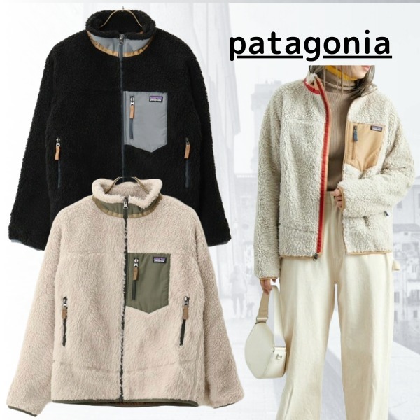 patagonia ☆パタゴニア キッズ兼用 レトロ ボア ジャケット